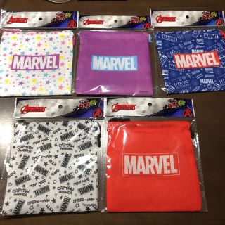 マーベル(MARVEL)のMARVEL  巾着袋 5点セット(ポーチ)