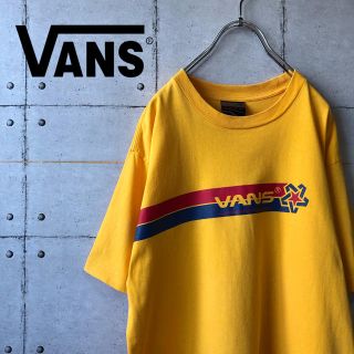 ヴァンズ(VANS)の【激レア】 90s VANS バンズ デカロゴ ビッグサイズ Tシャツ(Tシャツ/カットソー(半袖/袖なし))