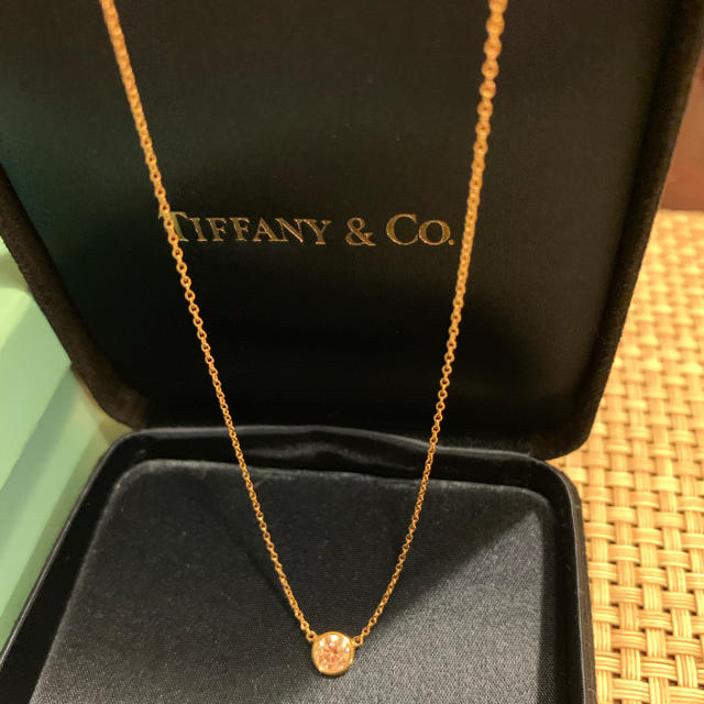 Tiffany & Co.(ティファニー)の【美品】【Tiffany & Co. 】ティファニー　バイザヤード 大粒ダイヤ レディースのアクセサリー(ネックレス)の商品写真