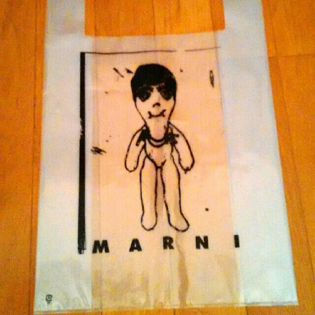 Marni(マルニ)のマルニ　フラワーカフェ　ショッパー レディースのバッグ(ショップ袋)の商品写真