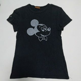 マウジー(moussy)のミッキー&ミニー 黒Tシャツ MOUSSY(Tシャツ(半袖/袖なし))