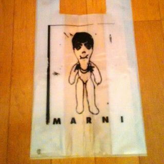 マルニ(Marni)のマルニ　フラワーカフェ　ショッパー(ショップ袋)