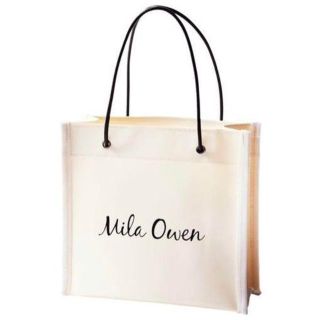 ミラオーウェン(Mila Owen)の★Mila Owen ショッパー風トートバッグ ◆ 新品未開封(トートバッグ)