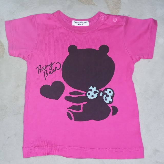 ampersand(アンパサンド)のAMPERSAND Tシャツ 
サイズ95 キッズ/ベビー/マタニティのキッズ服女の子用(90cm~)(Tシャツ/カットソー)の商品写真