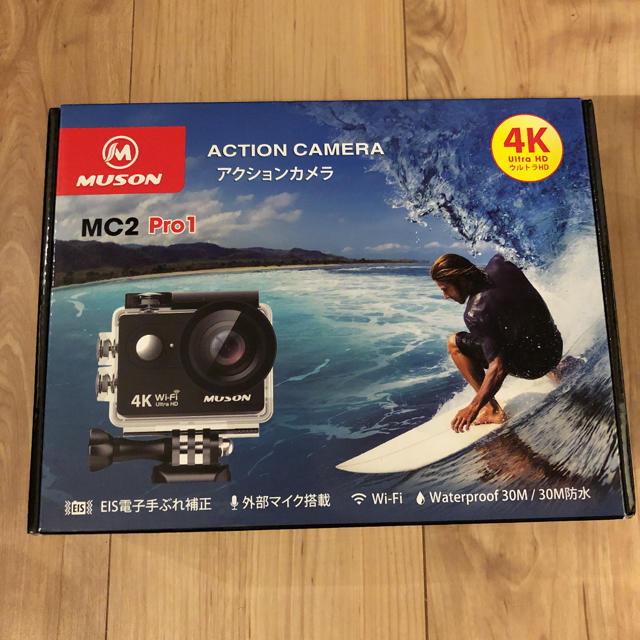 MUSON MC2 PRO1 アクションカメラ 4Kカメラ