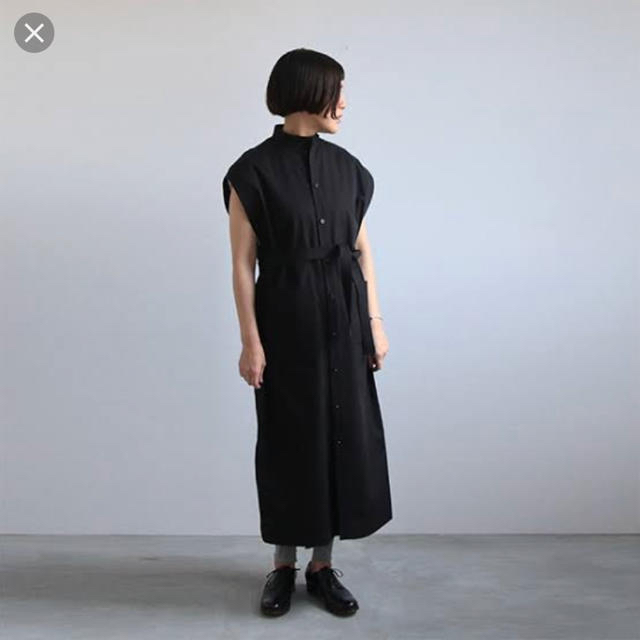 COMOLI(コモリ)のAURALEE CAVALRY TWILL ONE-PIECE ワンピース レディースのワンピース(ロングワンピース/マキシワンピース)の商品写真