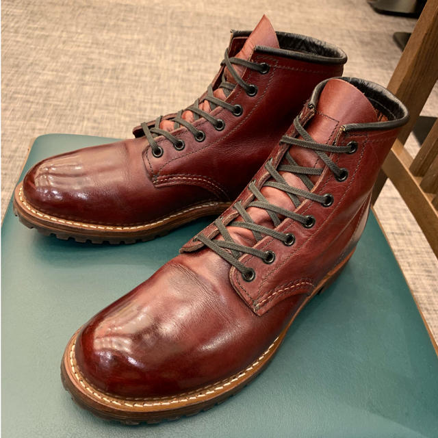 【値下げ】美品❗️《RED WING》名作BECKMAN ブラックチェリー7Dブーツ