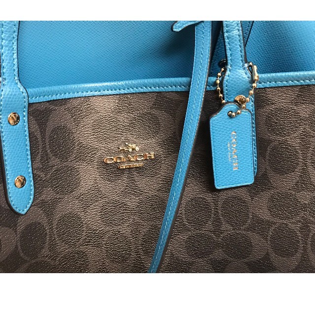 COACH(コーチ)の美品☆COACH コーチのトートバッグ レディースのバッグ(トートバッグ)の商品写真