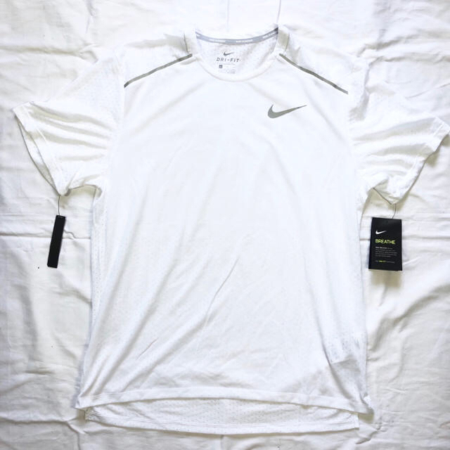 NIKE ナイキ ライズ 365 ランニングウェア 白 Tシャツ