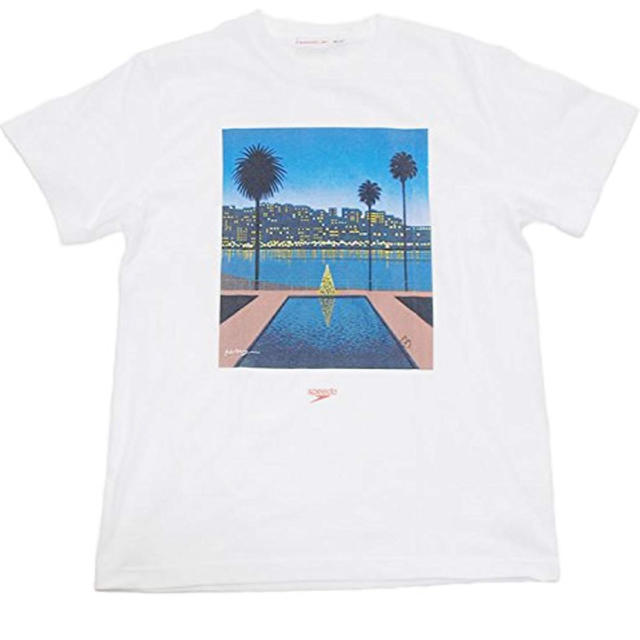 BEAUTY&YOUTH UNITED ARROWS(ビューティアンドユースユナイテッドアローズ)のついてるさん専用　永井博  白T     新品  白M  メンズのトップス(Tシャツ/カットソー(半袖/袖なし))の商品写真