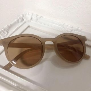 アメリヴィンテージ(Ameri VINTAGE)の24時間値下げ！ ⸜❤︎⸝ トレンドsunglasses ベージュ(サングラス/メガネ)