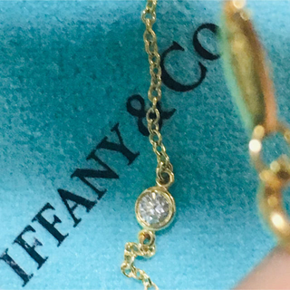 ティファニー(Tiffany & Co.)のティファニー　18Kイエローゴールド☆ダイヤ3P☆ブレスレット　バイザヤード(ブレスレット/バングル)
