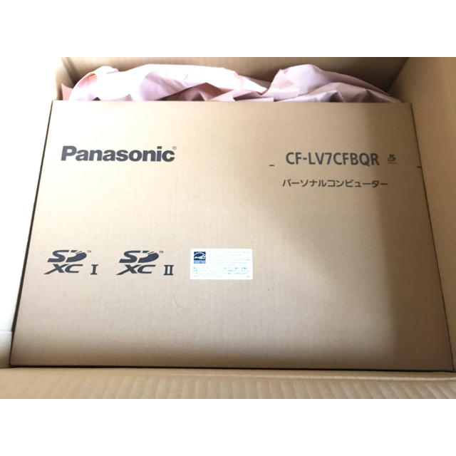 Panasonic(パナソニック)の新品未開封 レッツノート i5 16gb 256gb LTE オフィス スマホ/家電/カメラのPC/タブレット(ノートPC)の商品写真