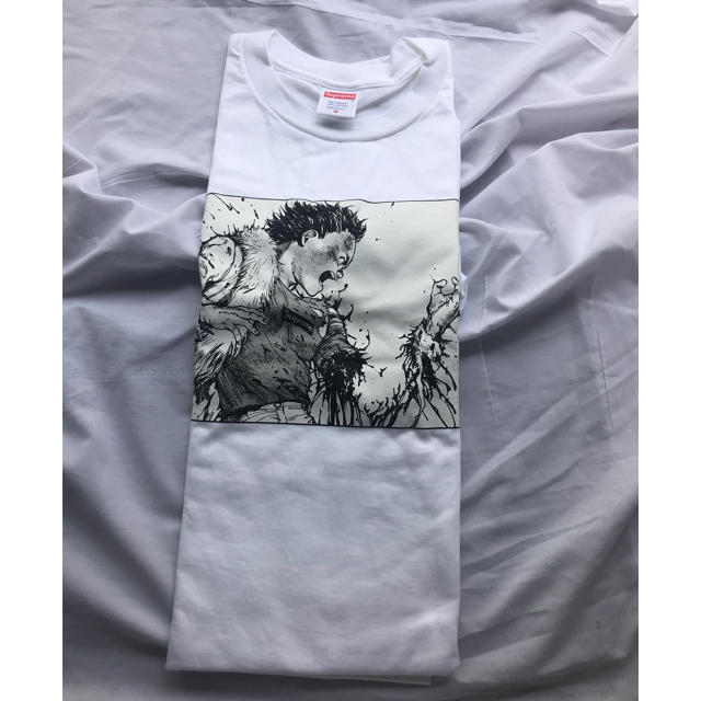 M)Supreme Akira Arm TeeアキラアームTシャツ白 Tシャツ+カットソー(半袖+袖なし)