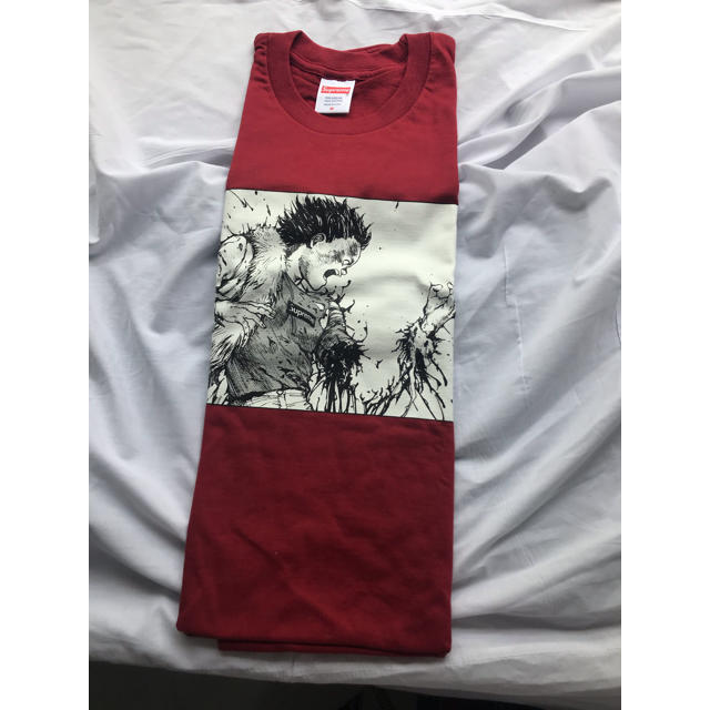 M)Supreme Akira Arm TeeアキラアームTシャツ赤メンズ