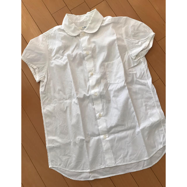 LE GLAZIK(ルグラジック)のルグラジック 丸襟シャツ ブラウス レディースのトップス(シャツ/ブラウス(半袖/袖なし))の商品写真