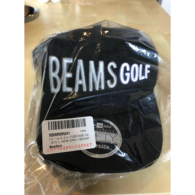 ニューエラ beams golf キャップ