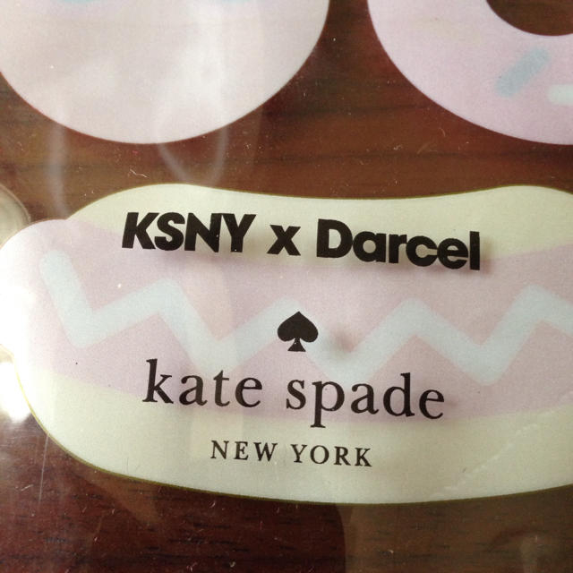 kate spade new york(ケイトスペードニューヨーク)のkate  spade  クリアポーチ☆ レディースのファッション小物(ポーチ)の商品写真