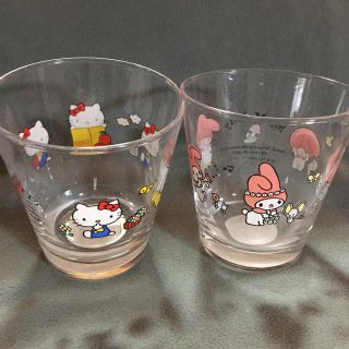 サンリオ(サンリオ)のサンリオ      ハローキティ & マイメロディ    グラス2点セット(食器)