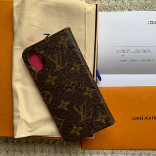 ルイヴィトン(LOUIS VUITTON)の希少✨新品💞✨ルイヴィトンiPhoneX&XS フォリオ(iPhoneケース)