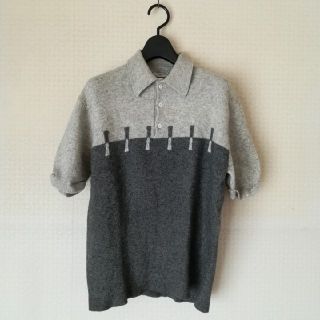 ジョンスメドレー(JOHN SMEDLEY)の古着　半袖　ポロ　ニット　ビンテージ　ジョンスメドレー(ニット/セーター)