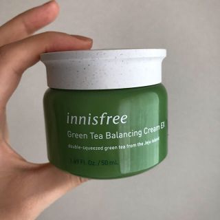 イニスフリー(Innisfree)のイニスフリー グリーンティー　バランシングクリーム(フェイスクリーム)