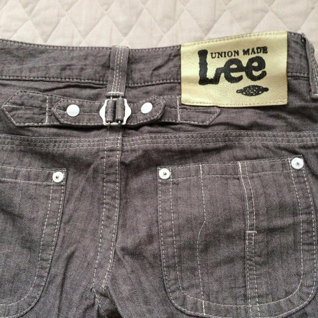 Lee(リー)のLee リネン パンツ 綿 麻 ヘリンボーン レディースのパンツ(デニム/ジーンズ)の商品写真