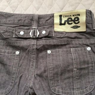 リー(Lee)のLee リネン パンツ 綿 麻 ヘリンボーン(デニム/ジーンズ)