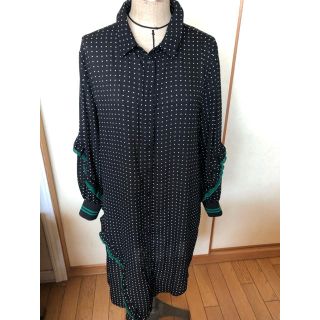 ザラ(ZARA)のZARA ドット ワンピース(ひざ丈ワンピース)