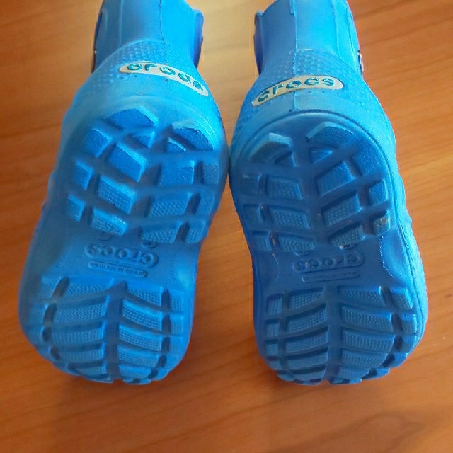 crocs(クロックス)のクロックス 長靴 サイズ：C7（15㎝） キッズ/ベビー/マタニティのベビー靴/シューズ(~14cm)(長靴/レインシューズ)の商品写真
