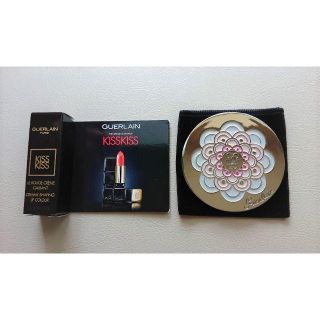 ゲラン(GUERLAIN)のゲラン ミラー GUERLAIN 非売品（KISSKISS ミニリップ 付）(ミラー)