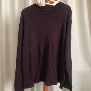 ジーユー(GU)のどんちゃん様専用【メンズ】GUボトルネック長袖Tシャツ2枚　XXL(Tシャツ/カットソー(七分/長袖))