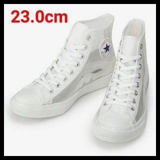 コンバース(CONVERSE)の【23cm】 ALL STAR LIGHT CLEARMATERIAL HI(スニーカー)