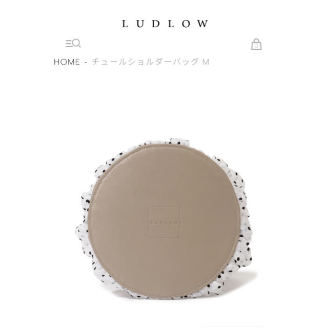 LUDLOW(ラドロー)のセイロ様 専用でございます LUDLOW ラドロー チュール ショルダー バッグ レディースのバッグ(ショルダーバッグ)の商品写真