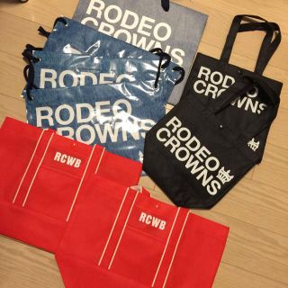 ロデオクラウンズ(RODEO CROWNS)のロデオクラウンズ○ショッパー8枚セット(ショップ袋)