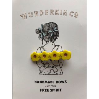 ロンハーマン(Ron Herman)の専用 WUNDERKINCO Flower Clip2set(バレッタ/ヘアクリップ)