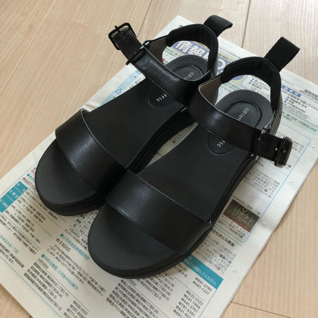 ORiental TRaffic(オリエンタルトラフィック)のサンダル(ブラック) レディースの靴/シューズ(サンダル)の商品写真