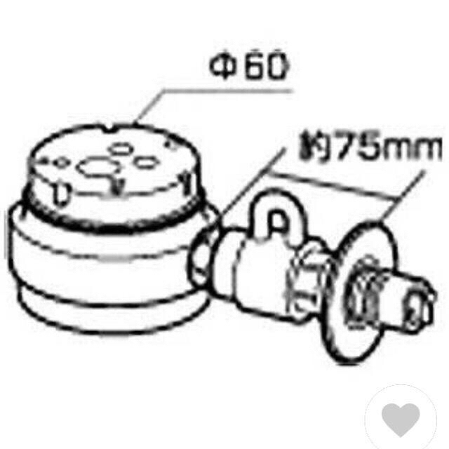 パナソニック　Ｐａｎａｓｏｎｉｃ 食器洗い乾燥機用　分岐水栓 ＣＢ‐ＳＳＨ８ 1