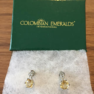 Colombian Emeralds ピアス 未使用(ピアス)