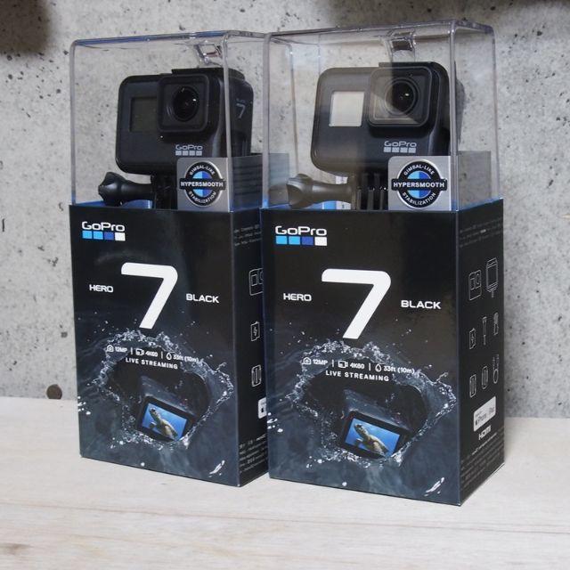 GoPro(ゴープロ)の新品未開封GoPro HERO7 Black x 2台セット スマホ/家電/カメラのカメラ(その他)の商品写真