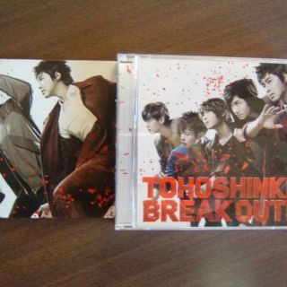 東方神起/29thシングル「BREAK　OUT！」CD+DVD/初回限定盤(ポップス/ロック(邦楽))