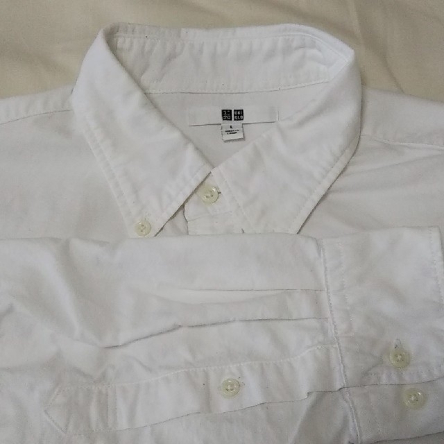 UNIQLOオックスフォードシャツ メンズのトップス(シャツ)の商品写真