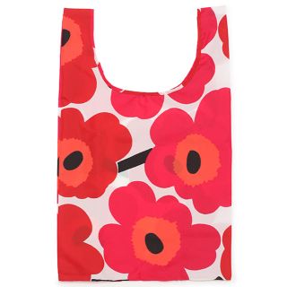 マリメッコ(marimekko)の《新品・未開封・タグ付き》【マリメッコ】ピエニ ウニッコ スマートバッグ レッド(エコバッグ)