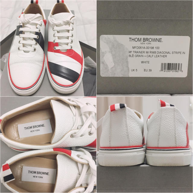 THOM BROWNE(トムブラウン)の【10/10お値下げ】Thom Browne トムブラウン スニーカー レディースの靴/シューズ(スニーカー)の商品写真