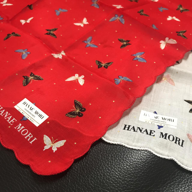 HANAE MORI - HANAE MORI ハンカチ 2枚組の通販 by びんころ's shop｜ハナエモリならラクマ