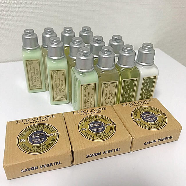 L'OCCITANE(ロクシタン)の新品・未使用☆ロクシタン アメニティ ヴァーベナ コスメ/美容のキット/セット(サンプル/トライアルキット)の商品写真