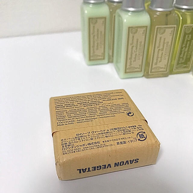 L'OCCITANE(ロクシタン)の新品・未使用☆ロクシタン アメニティ ヴァーベナ コスメ/美容のキット/セット(サンプル/トライアルキット)の商品写真