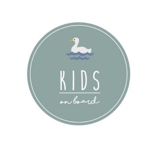 あひる Kids on board マグネットカーステッカー(外出用品)