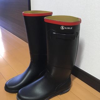 エーグル(AIGLE)の取引済みです  AIGLE  定番ロングレインブーツ(レインブーツ/長靴)