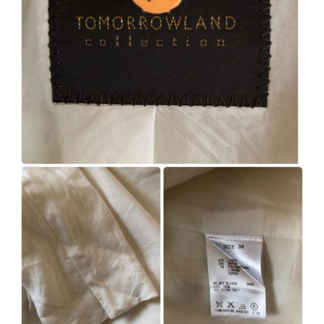 TOMORROWLAND(トゥモローランド)のTOMORROWLAND  collection    リネンジャケット レディースのジャケット/アウター(ノーカラージャケット)の商品写真